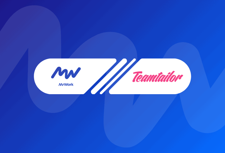 Twee tech spelers, één missie: de time-to-hire verkorten – TeamTailor en MrWork gaan samenwerken